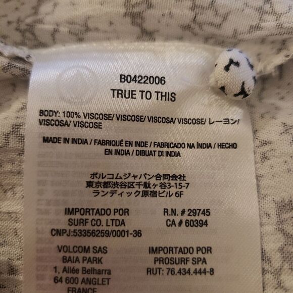 Volcom Bae Bae Doll Tube Top Sz M - Picture 11 of 12